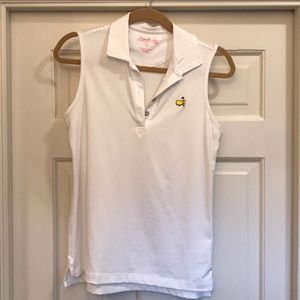 Sleeveless golf shirt purchased at the Masters
